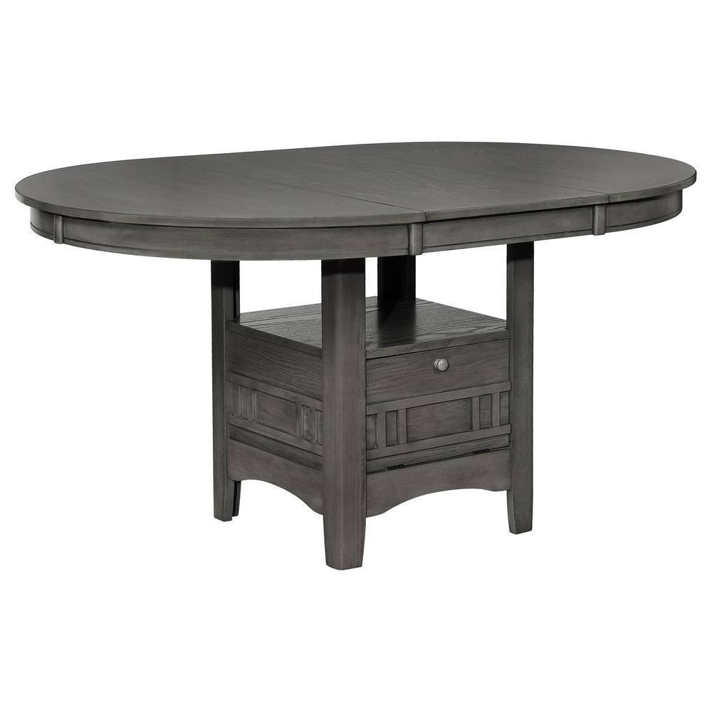 Damian 5-Piece Dining Set Medium Grey