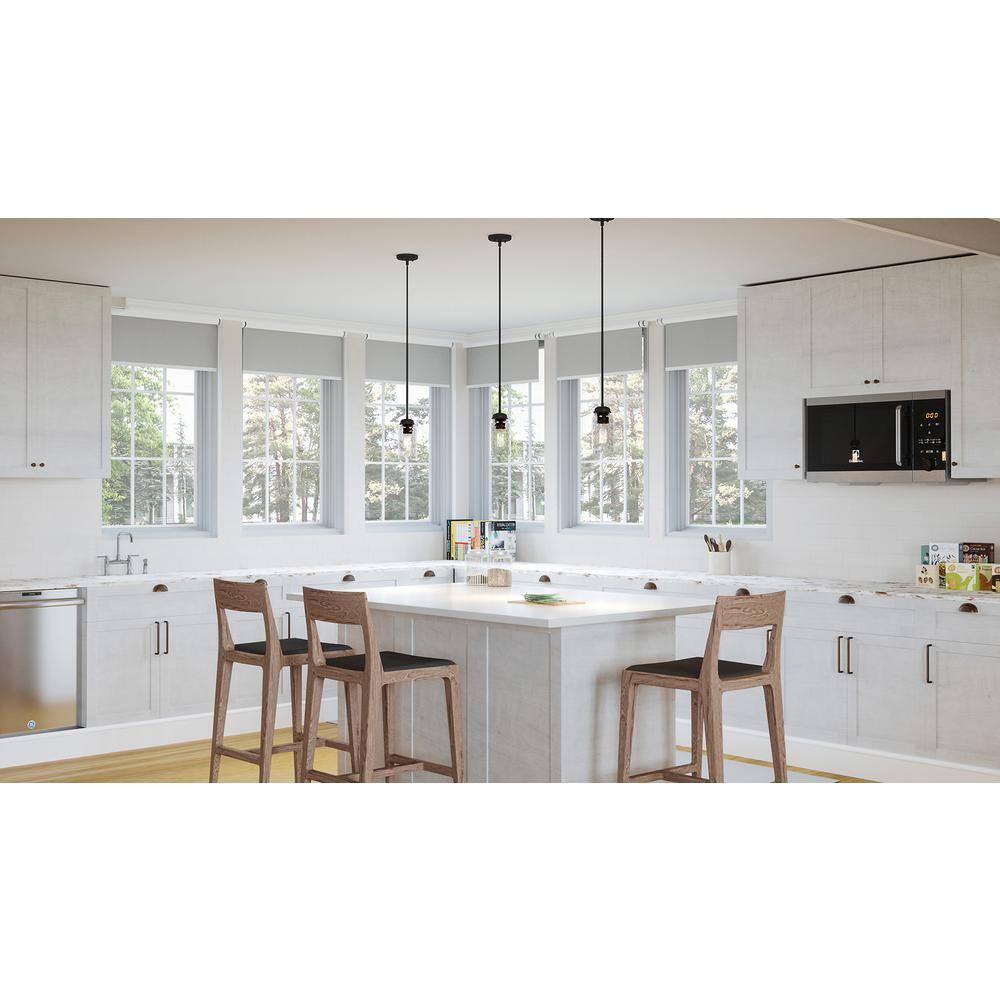 Quoizel Lighting Blanche 1 - Light Pendant in  Matte Black
