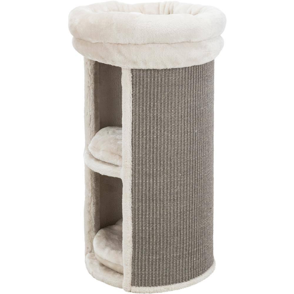 TRIXIE TRIXIE Mexia 29" Cat Tower, 2-Story Cat Condo, Removable Cushions, Cat Bed, Sisal Cat Scratcher, Cat Cube