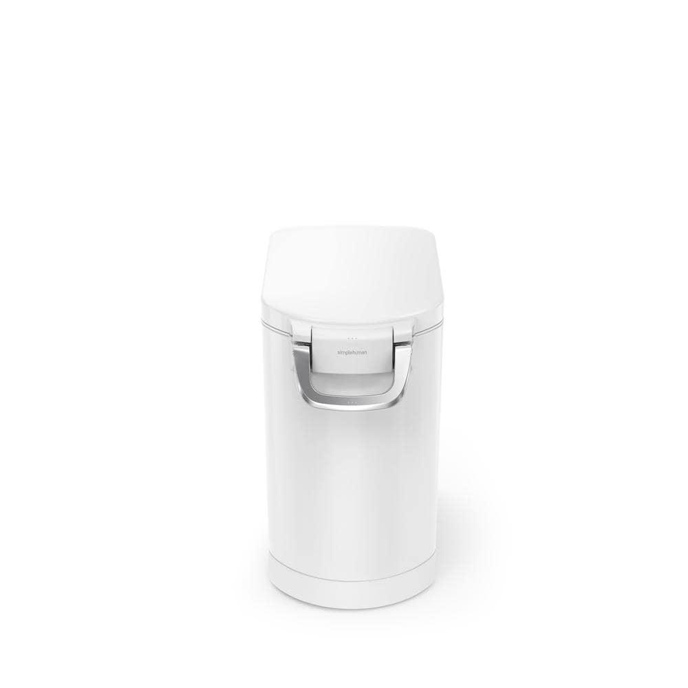 simplehuman Pet Food Storage Container Stainless Steel for Dog Food, Cat Food, and Bird Feed