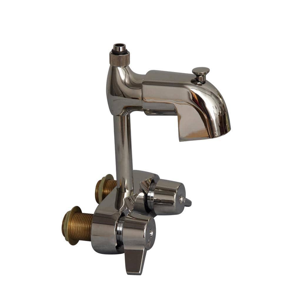 2 Handle Bathroom Tub Only Faucet with Diverter