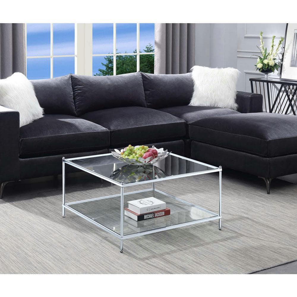Convenience Concepts Royal Crest Square Coffee Table