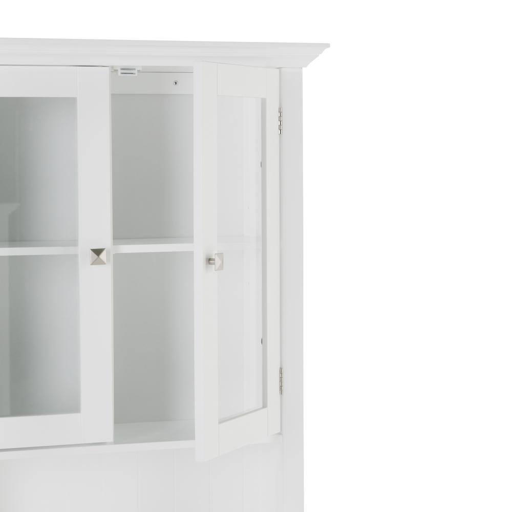 Simpli Home Acadian Freestanding Bathroom Cabinet