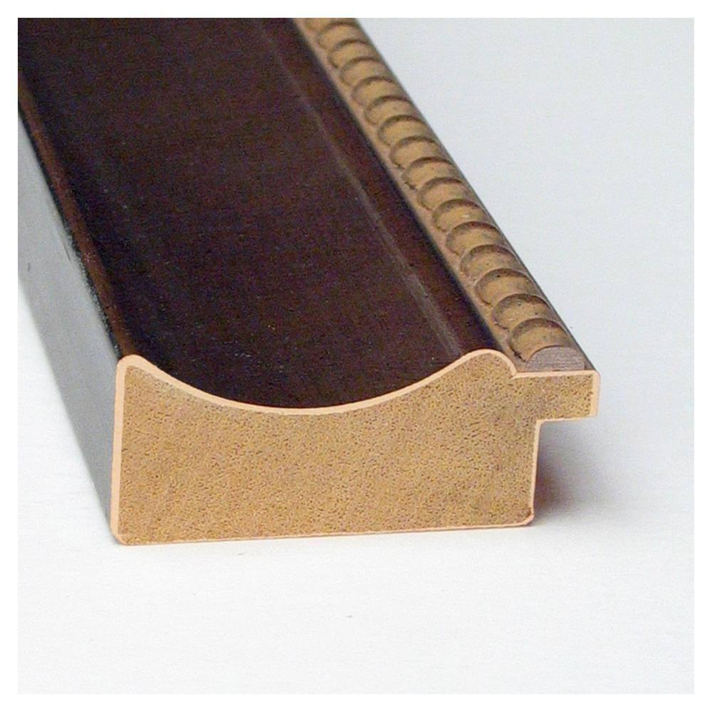 Amanti Art Manhattan Bronze Narrow Wood Picture Frame Opening Size 11x14 in.