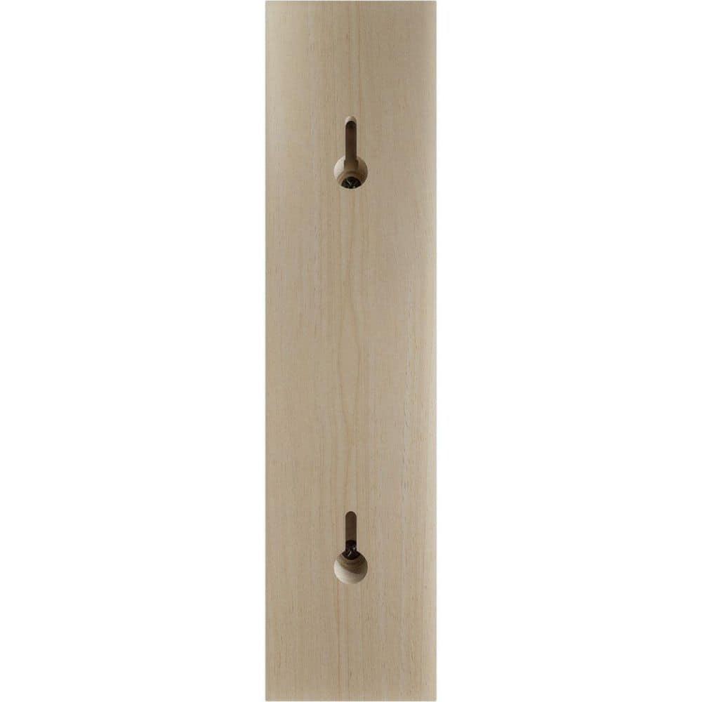 Ekena Millwork Traditional H 2.5'' W D Wood Bracket / Corbel
