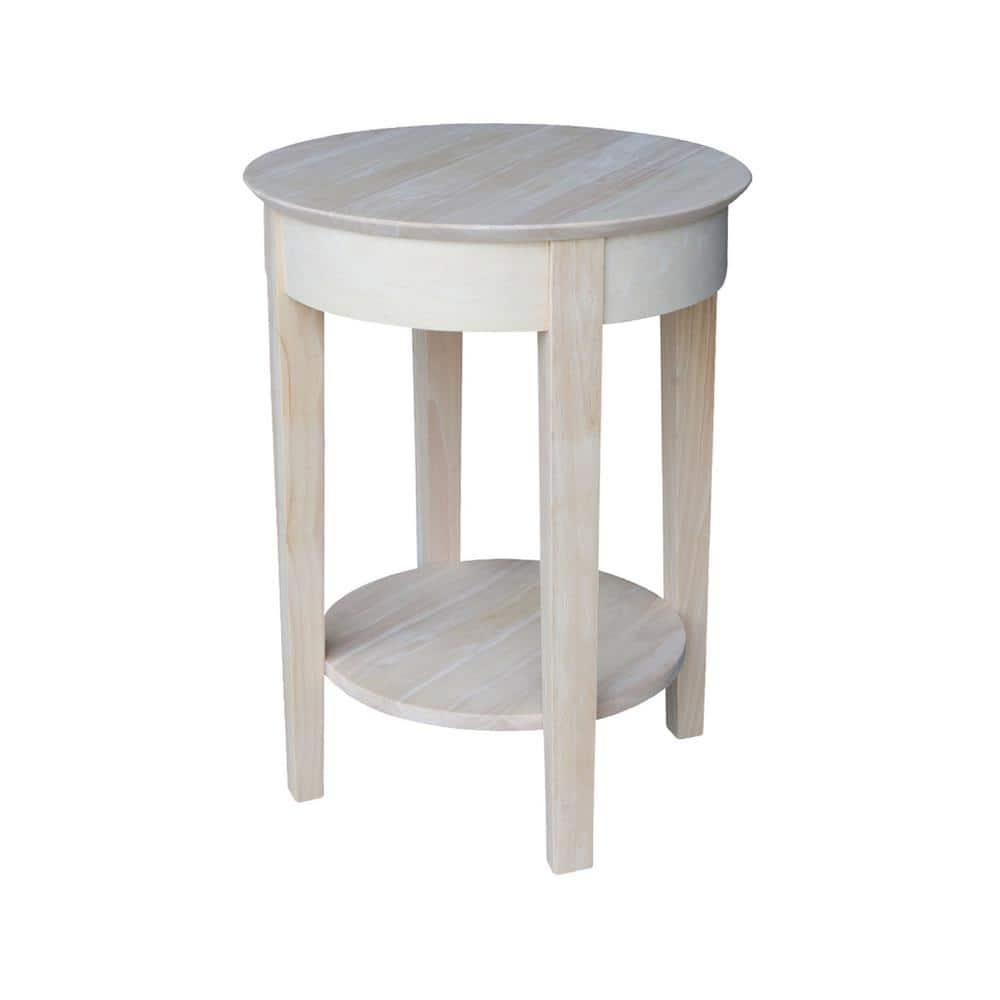 International Concepts Phillips Accent Table Includes Drawer