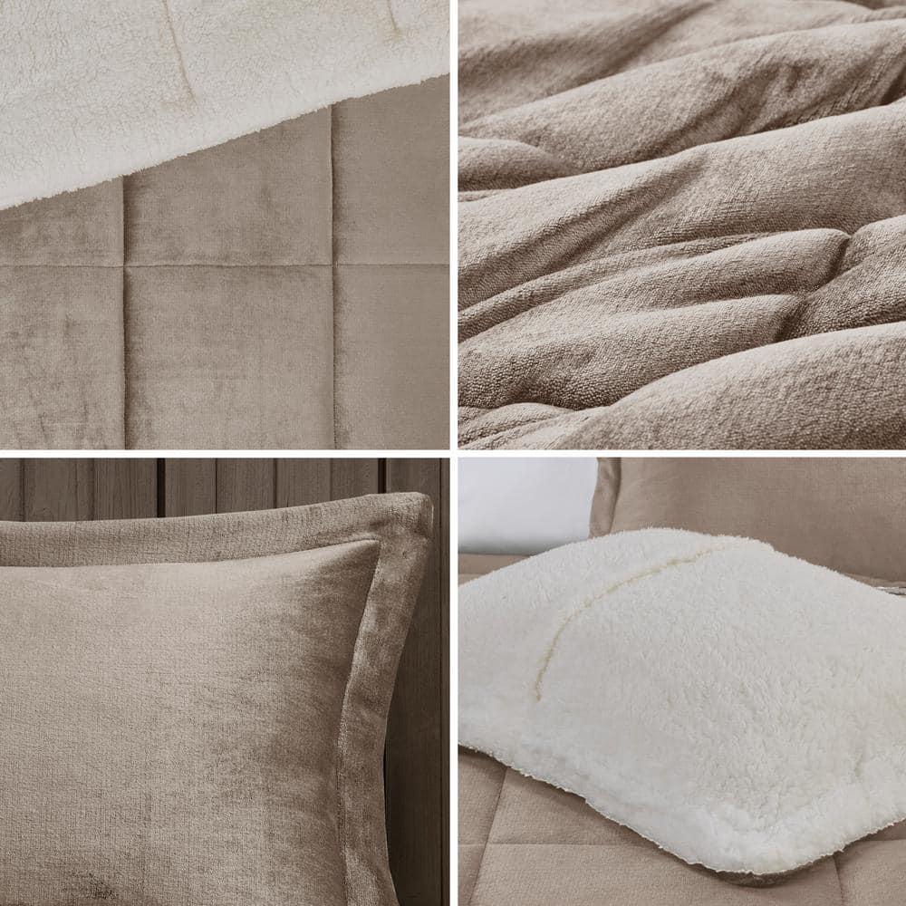 Woolrich Woolrich Alton Plush to Sherpa Down Alternative Comforter Set