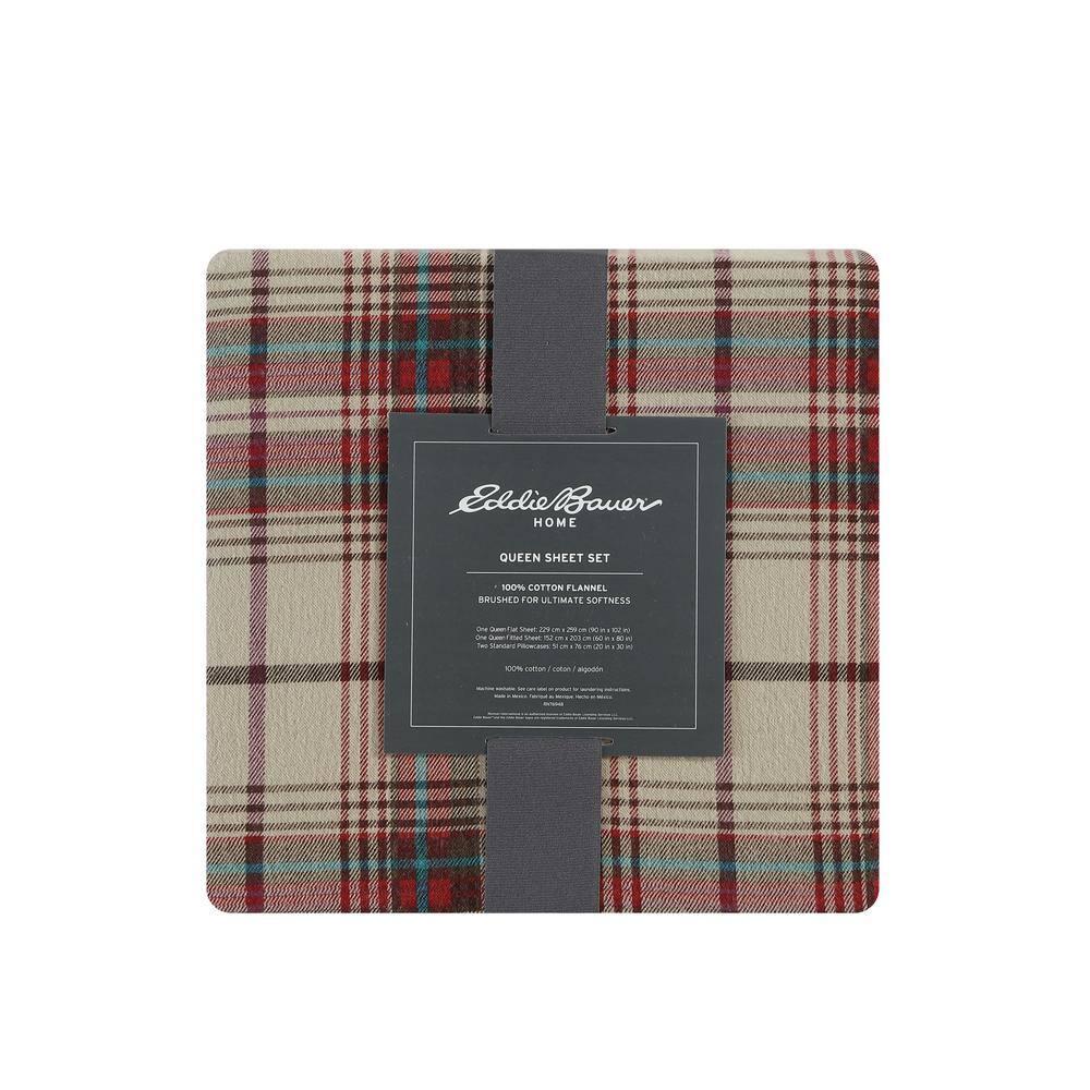Eddie Bauer Eddie Bauer Cozy Cotton Flannel Sheet Sets
