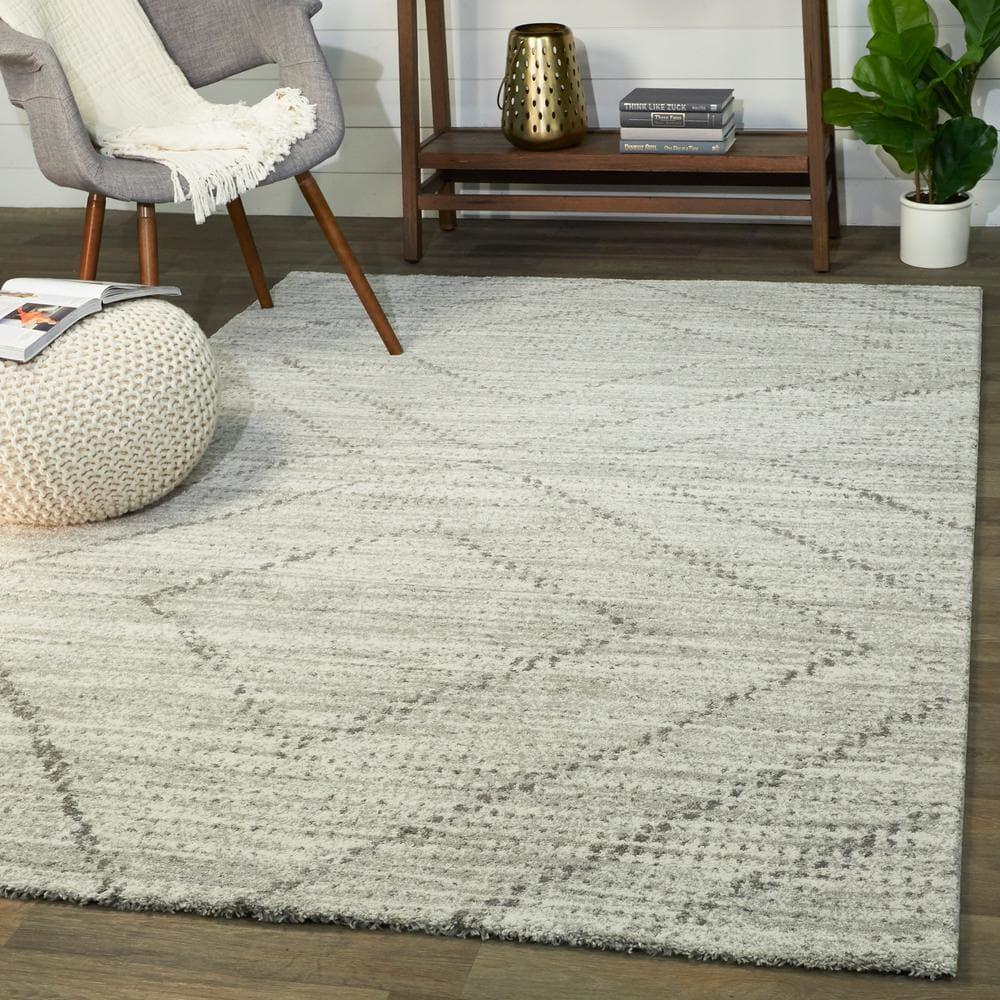 Balta Rugs 5'3"x7' Sienna Transitional Geometric Rug Gray