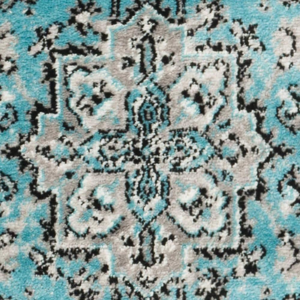 Skyler SKY126 Power Loomed Accent Rug - Blue/Ivory - 3'x5' - Safavieh.