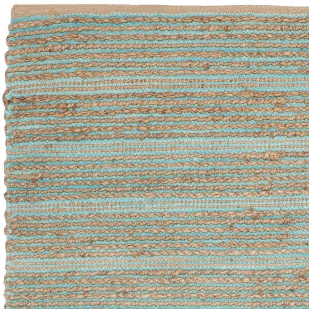 Cape Cod CAP851 Woven Indoor Area Rug - Aqua - 4'x6' - Safavieh