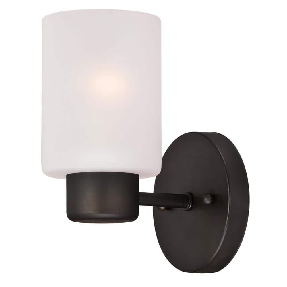 Westinghouse Lighting Westinghouse Sylvestre One-Light Indoor Wall Fixture - 1-Light Oil Rubbed Bronze