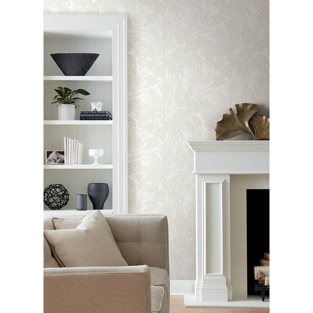 Scott Living Home Brentwood Palm Leaves Wallpaper