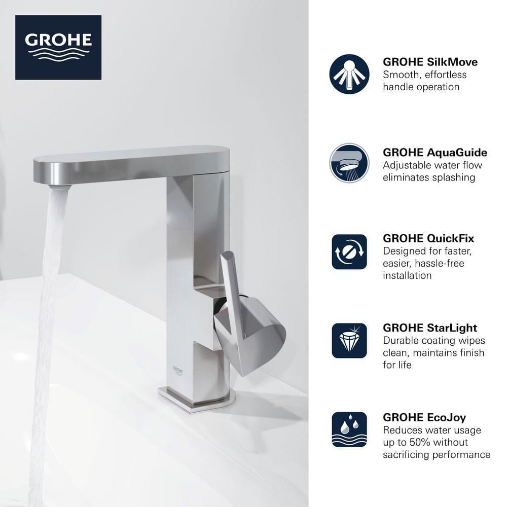 Plus Single Hole Bathroom Faucet with Drain Assembly