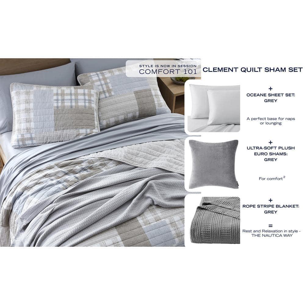 Nautica Nautica Ridgeport Cotton Reversible Quilt Set