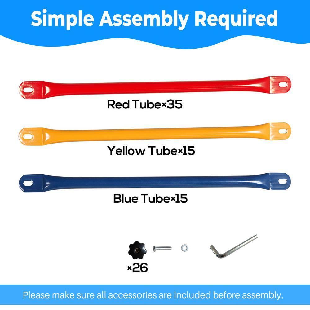 Hikids Dome Climber Play Center for Children Ages 3 to 8, Outdoor & Indoor Kids Jungle Gym Climbing Frame