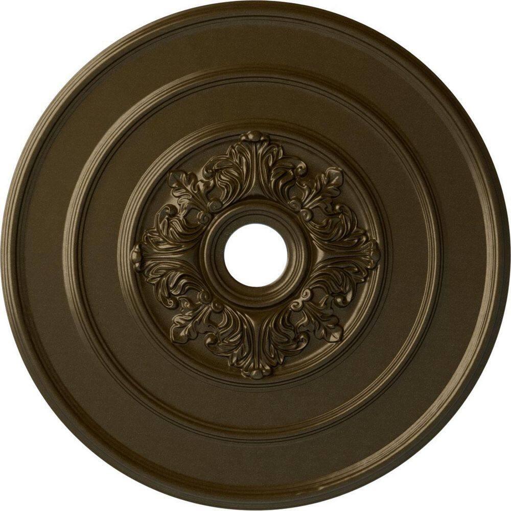 26"OD x 3 1/8"ID x 1 1/2"P Traditional with Acanthus Leaves Ceiling Medallion (Fits Canopies up to 4 1/4")