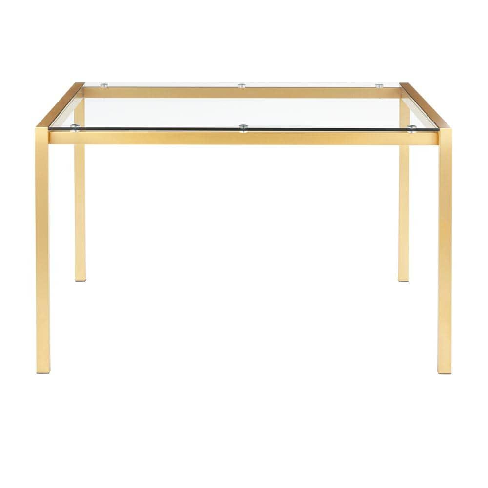 LumiSource Contemporary Dining Table - 76.0 - Stylish Dining Experience