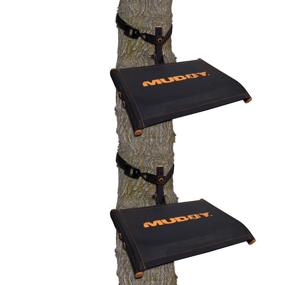 Muddy Ultra Soporte para Árbol de Caza con Correas de Trinquete (Paquete de 2)