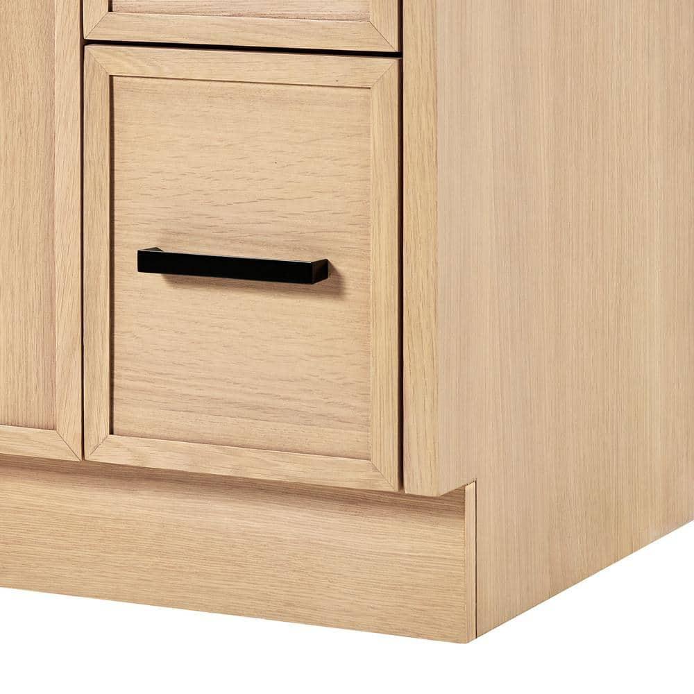 Ariel Kelly 43 Inch Single Rectangular Sink Bathroom Vanity With Quartz Countertop