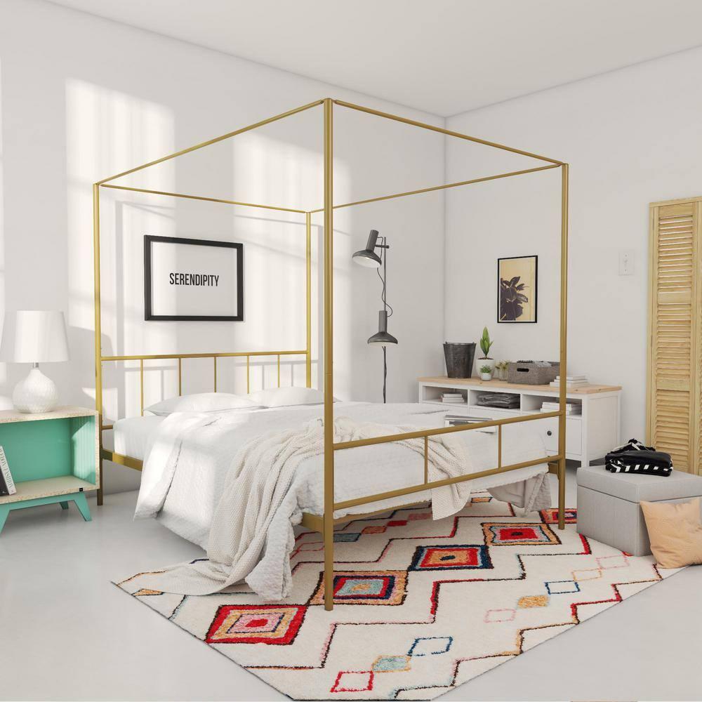 Marion Metal Canopy Bed