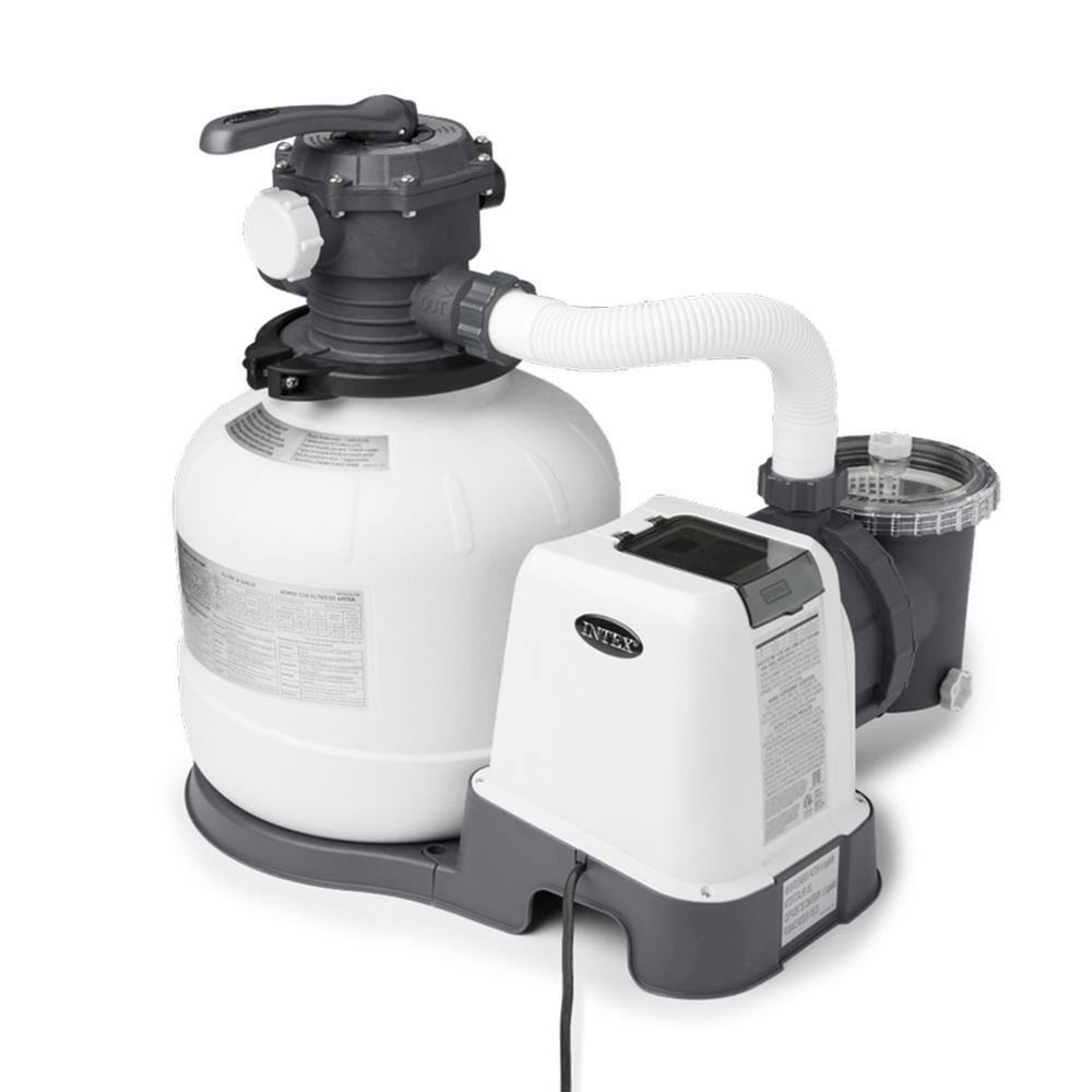 Intex 26647EG 2800 GPH Sand Filter Pump with Automatic Timer