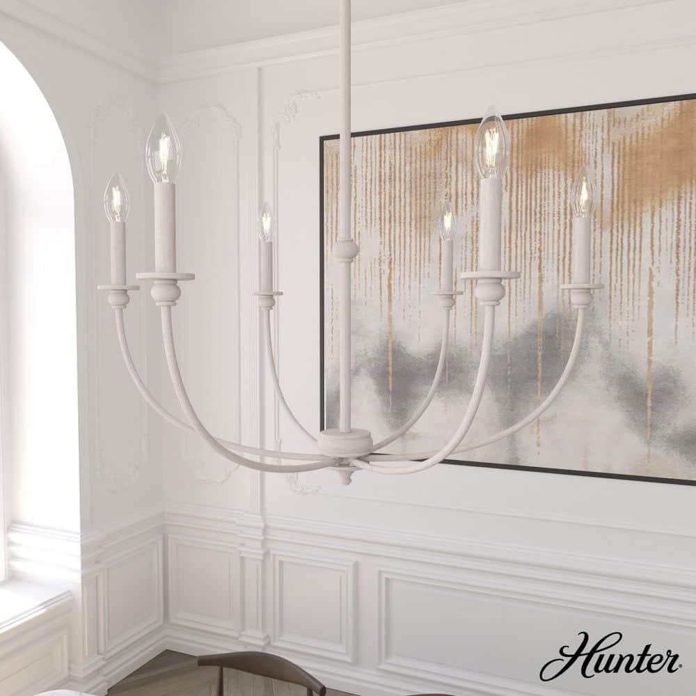 Hunter Southcrest 6 Light Chandelier Ceiling Light Fixture