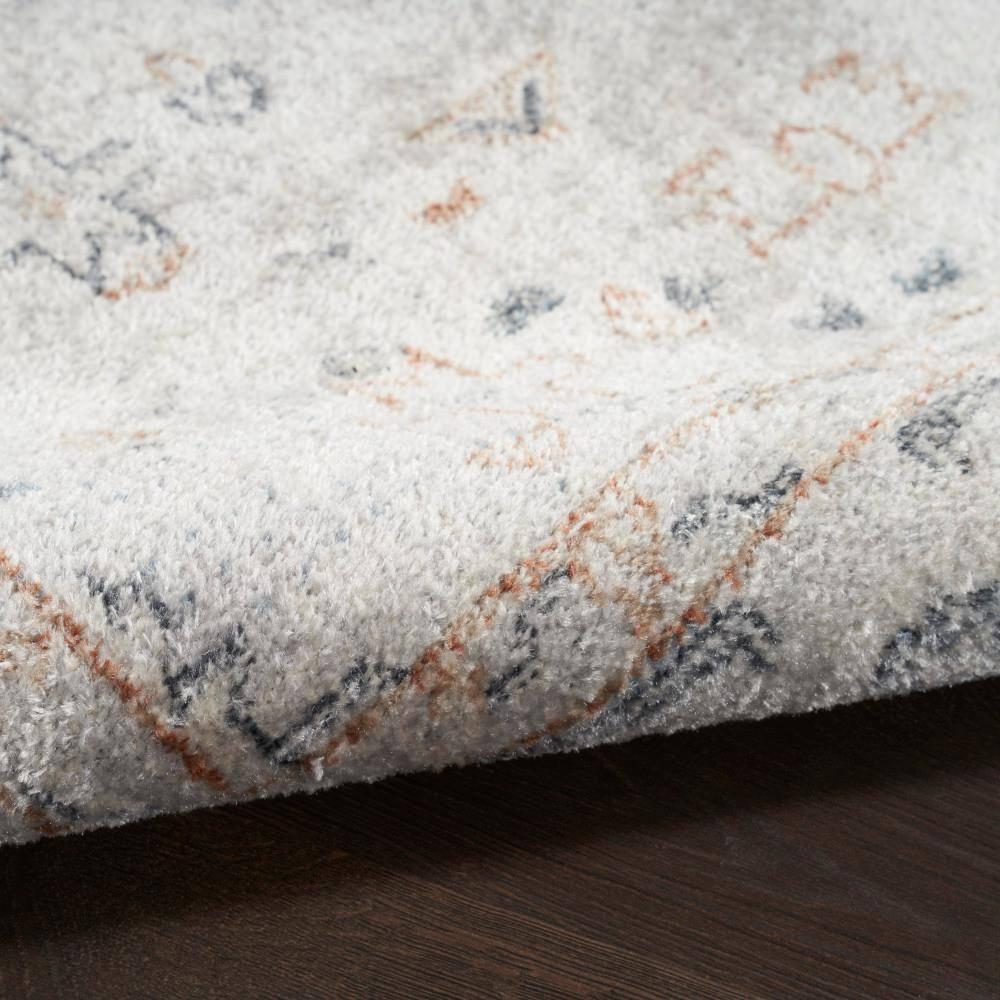 Nourison 2' x 6' Runner Astra Vintage Persian Indoor Flatweave Area Rug Light Blue