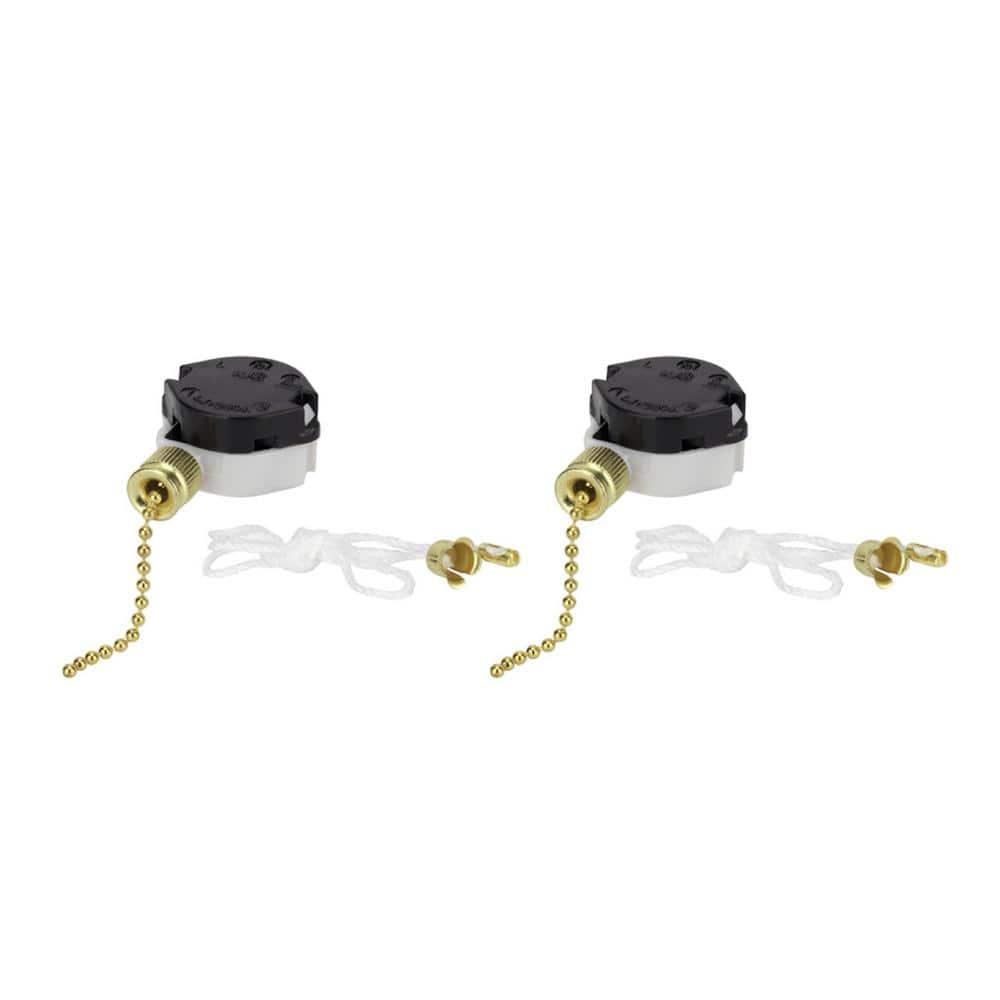 Speed Ceiling Fan Light Switch with Pull Chain