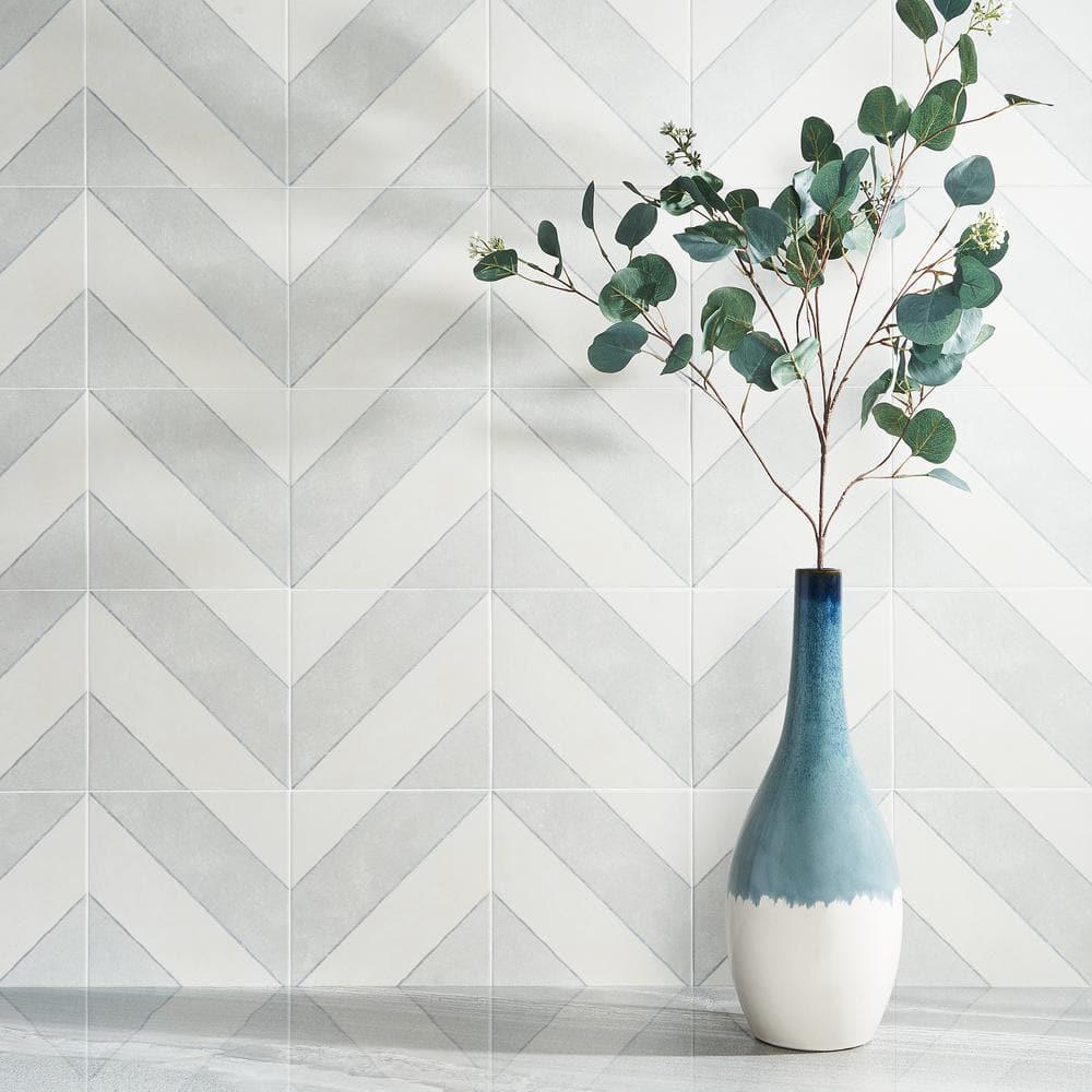 Ava Diagonal 9" x 9" Porcelain Tile (10.76 sq. ft./ Case)
