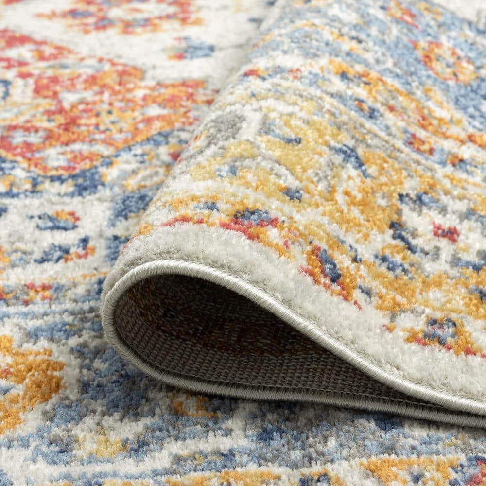 Chelsea Cream 8 ft. x 10 ft. Oriental Indoor Area Rug