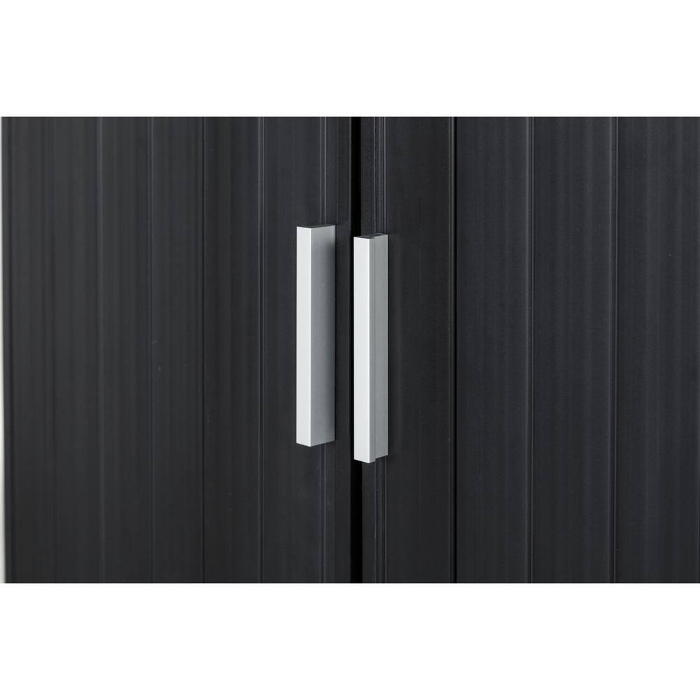 New Age Pet® ECOFLEX® Promax Litter Loo® Litter Box Enclosure Table, Espresso Black - Durable Wood Plastic Composite Cat Litter Box Furniture with No-Track Litter Mat, Easy Clean, Quick Assembly