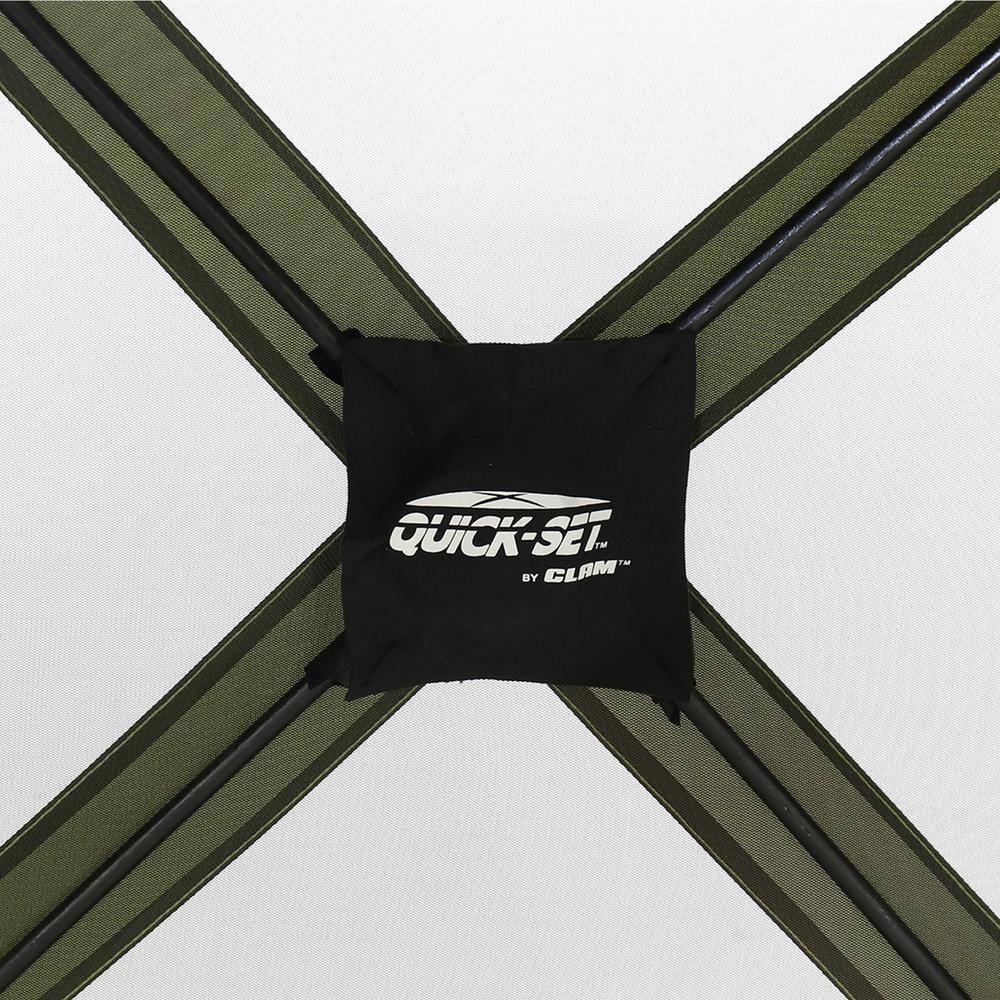 CLAM Quick-Set Portable Outdoor Camping Canopy Shelter