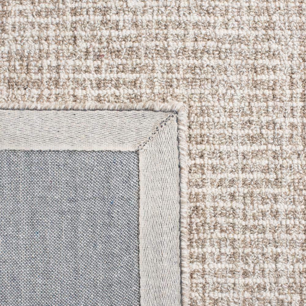 Abstract ABT468 Handmade Indoor Area Rug - Ivory/Gray - 4'x6' - Safavieh