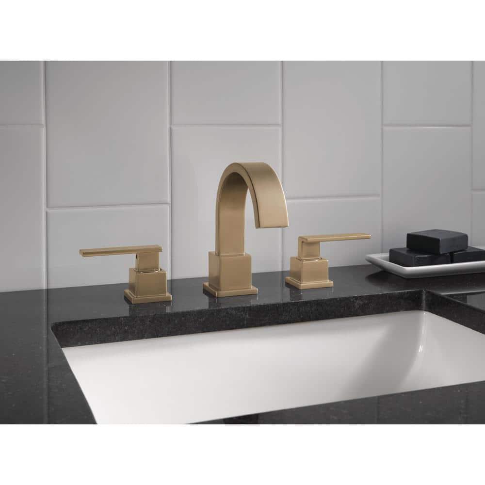 Vero Widespread Bathroom Faucet 3 Hole, 2-handle Bathroom Sink Faucet with Drain Assembly