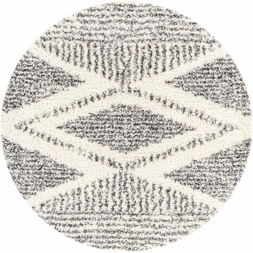 Hauteloom Rectangle Area Rug  Charcoal