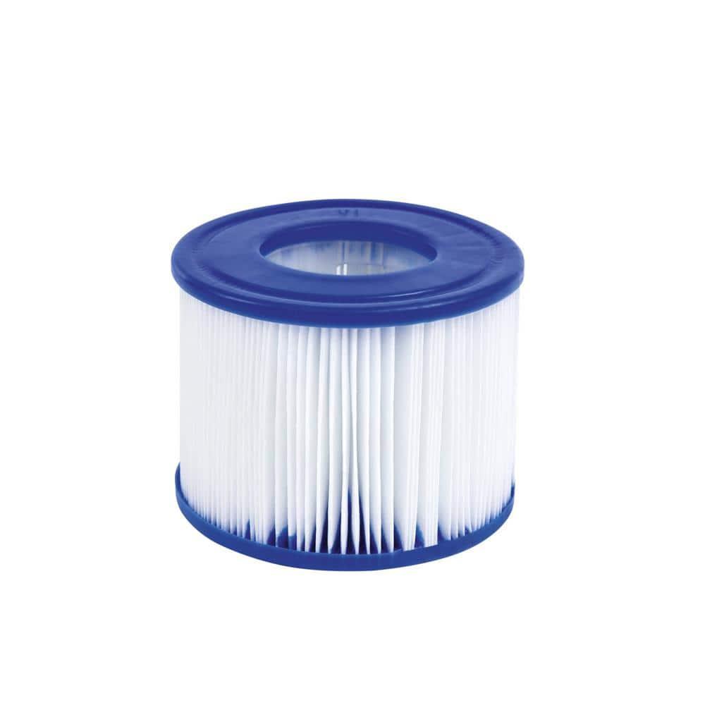 Bestway Coleman Miami AirJet Square Inflatable Hot Tub with EnergySense Cover, Black