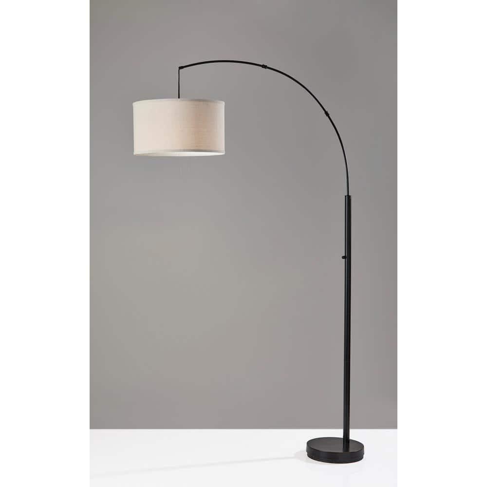 Payton Metal Arc Floor Lamp (74")