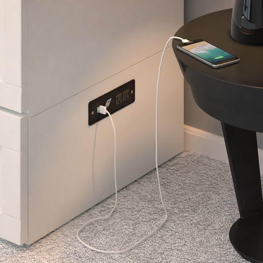 Southampton Murphy Bed Chest with USB Turbo Charger - AFI