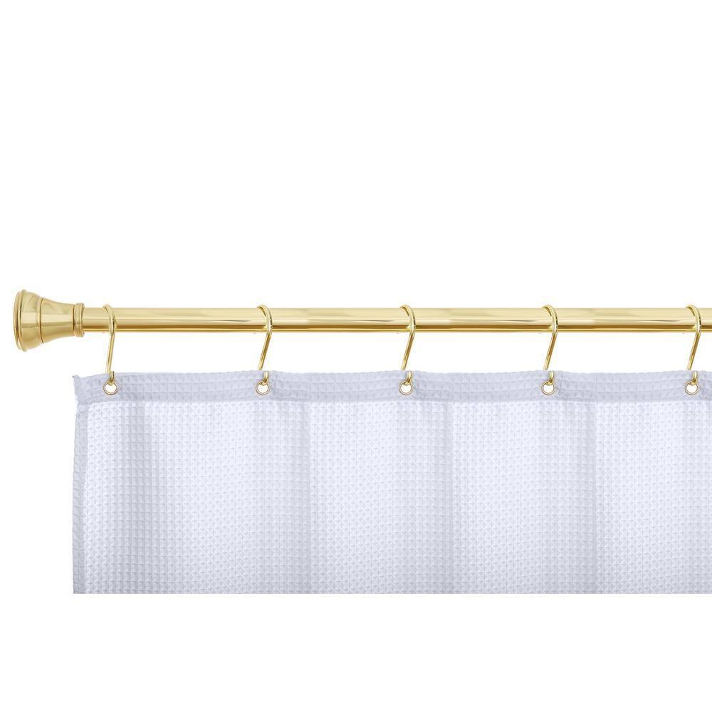 Utopia Alley HK15GD 1.7 x 3.3 Pulg. Ganchos para Cortinas de Baño y Cortinas de Baño de Zinc Inoxidable en Forma de S, Dorado - Juego de 12