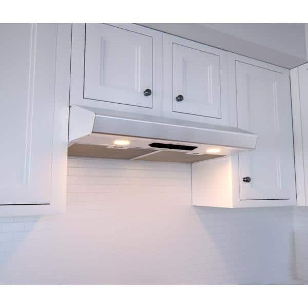 Breeze 24 in. 250 CFM Under Cabinet Range Hood with LED Light