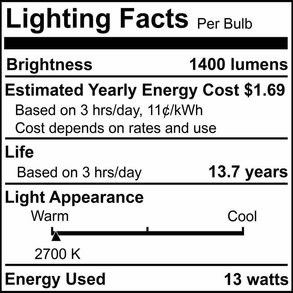 G16 LED Filament Bulb (Set of 4) - Clear Glass / E12 / 4Watt