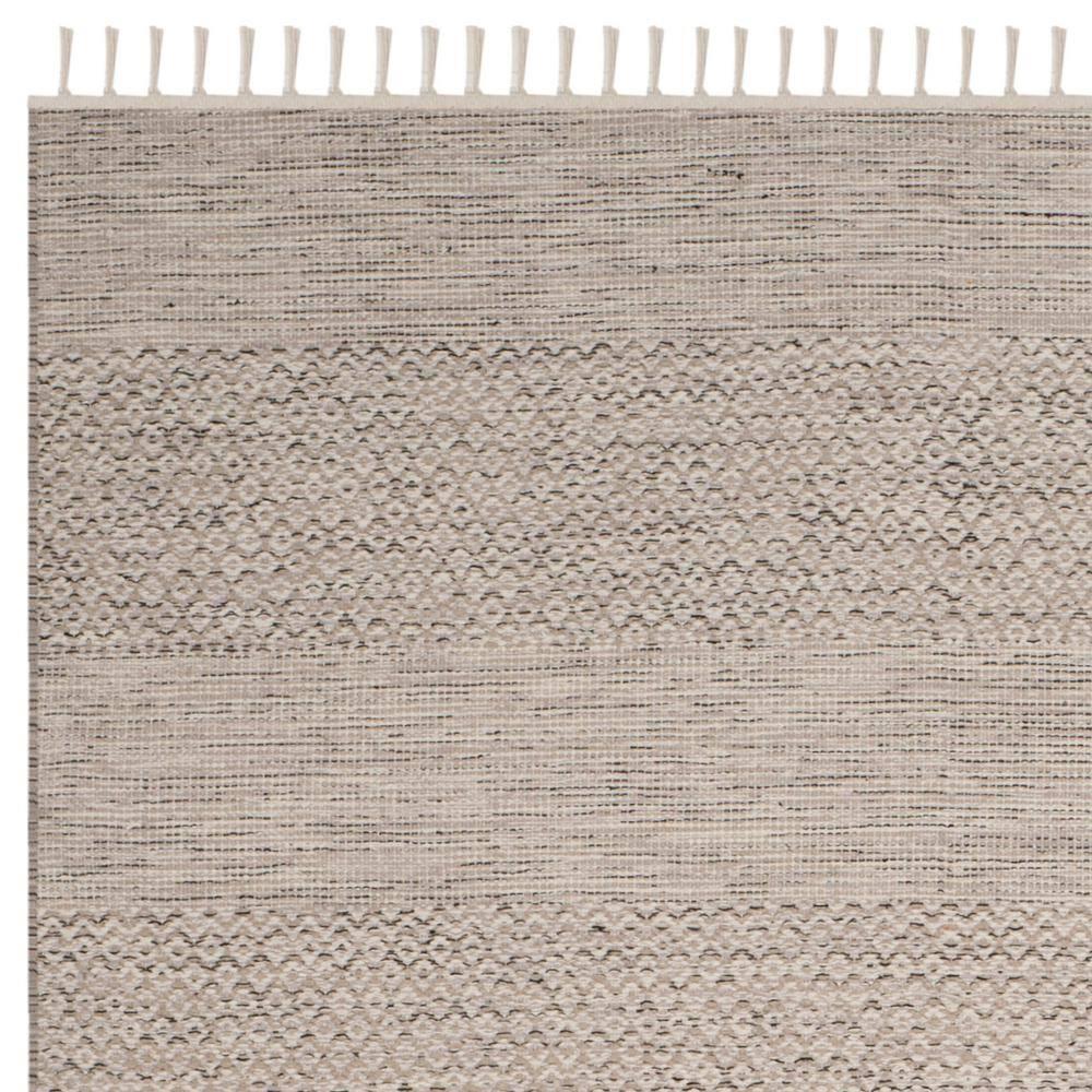 Montauk MTK330 Hand Woven Indoor Area Rug - Ivory/Steel Grey - 8'x10' - Safavieh