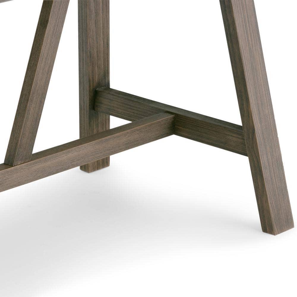 Simpli Home Dylan Solid Wood Desk