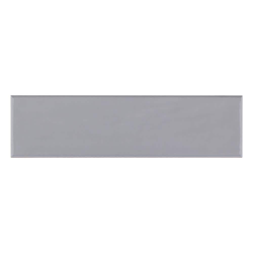 Supreme Tile Zarati 2.95 in. X 11.81 in. Polished Ceramic Subway Wall Tile