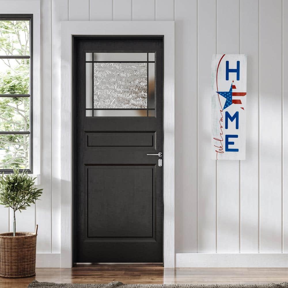 Northlight Americana "Welcome Home" Wooden Porch Board Sign Decoration - 35.75"