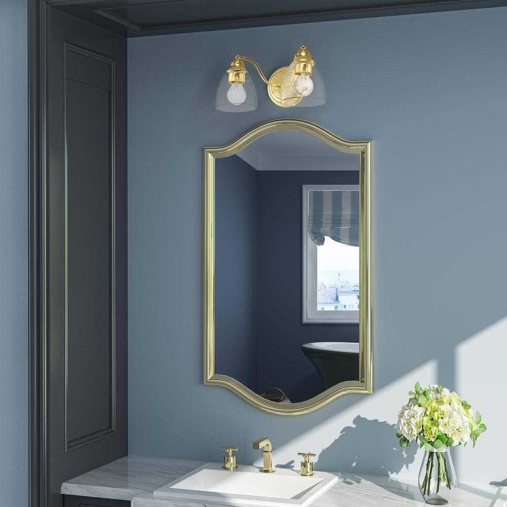 Livex Lighting Montgomery 2 - Light Vanity in  Polished Brass