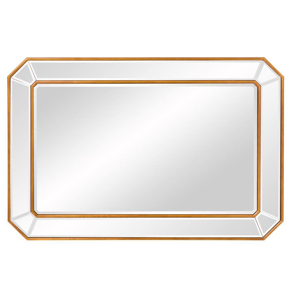 Howard Elliott 36"x24" Leopold Rectangle Wall Mirror