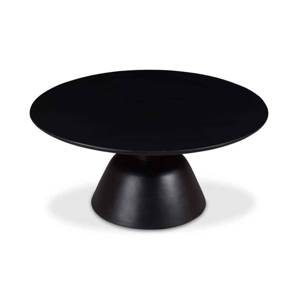 Dalton Round Coffee Table - Black