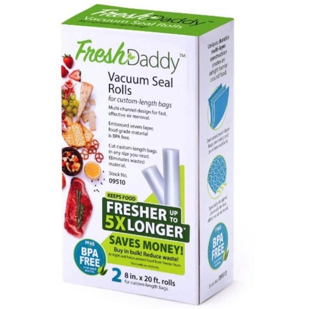 Presto Freshdaddy 11" X 20' Vacuum Seal Rolls